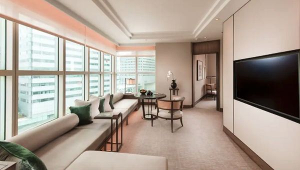 The Conrad Centennial Singapore's newest product combines a room and suite for greater privacy and space. The Conrad Centennial Singapore's newest product combines a room and suite for greater privacy and space.