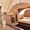 Rooms feature traditional Turkish hammams, as well as fireplaces and hot tubs.