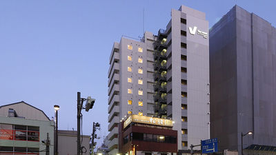 The hotel features a range of rooms with views of Sky Tree and Sensoji Temple and a lobby that blends traditional Japanese elements with a modern touch.
