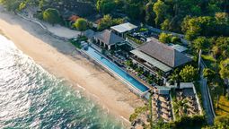 Dine, sip and watch a film under the stars at Jimbaran Cinema, Four Seasons Resort Bali at Jimbaran Bay.