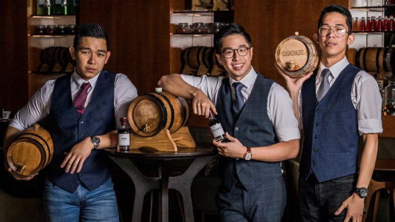 Four Seasons Hotel Sydney's Grain Bar has launched a new barrel-aged cocktail programme.