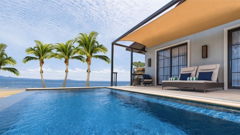 Plantation resort now offers 18 luxury villas plus a new international restaurant.