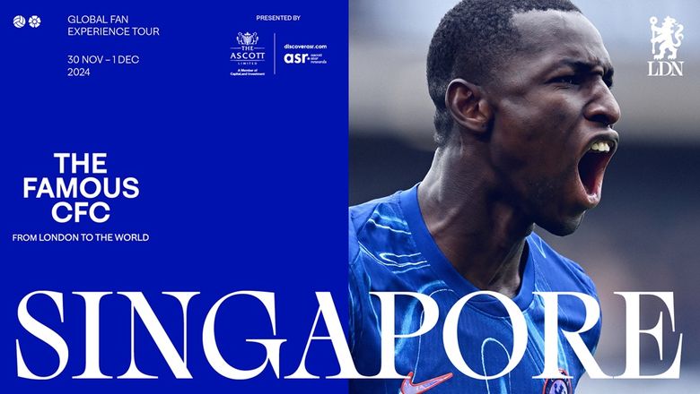 The Famous CFC, takes place on 30 November and 1 December 2024 in Singapore, featuring Chelsea legend Gianfranco Zola and fan engagement activities.