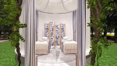 The Dior Spa Eden-Roc design is inspired by nature and offers beauty and wellness treatments that reflect Dior's philosophy of well-being.