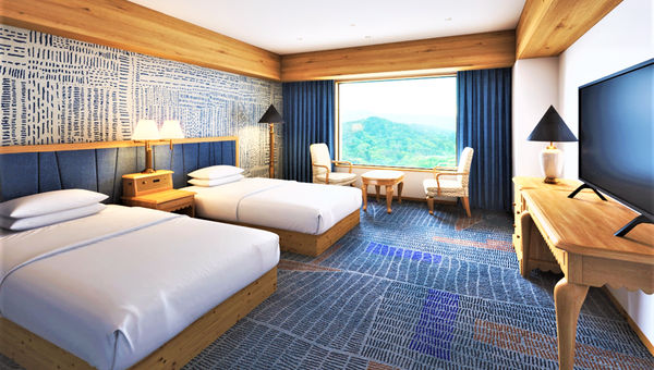 The hotel will offer 283 rooms, including existing 70sqm suites and new 90sqm suites, designed to reflect Takayama’s natural beauty and craftsmanship.