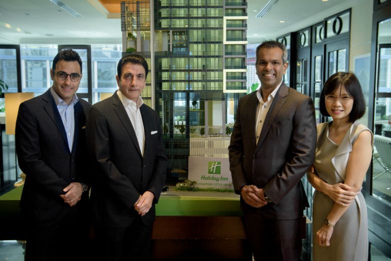 From left: Kishin RK, Founder and CEO, RB Capital; Raj Kumar, Chairman, Royal Holdings; Rajit Sukumaran, Managing Director, South East Asia and Korea, IHG Hotels & Resorts; Serena Lim, VP, Development, South East Asia and Korea, IHG Hotels & Resorts.