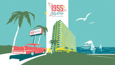 1955 Tokyo Bay pays tribute to the world’s first Disneyland theme park.