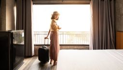 Most travellers are opting to use hotels, which signals strong underlying interest in this traditional form of accommodation.