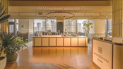The new property sits within Hangzhou Kerry Plaza which offers a mix of retail, office and residential units.