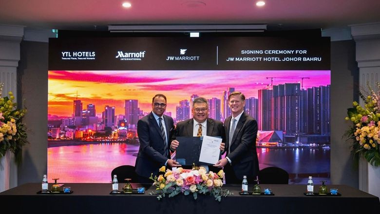 The former Thistle Johor Bahru will be rebranded to JW Marriott Hotel Johor Bahru, set for a December 2026 opening.