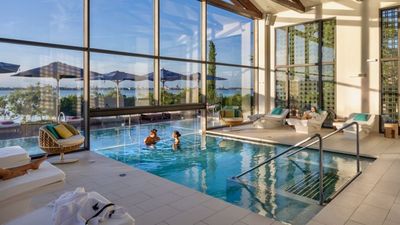 The JW Marriott Venice Resort & Spa has been adding cold water to its pools.