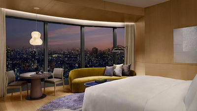 Room view from JW Marriott Tokyo.