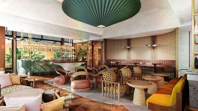 Kimpton Naluria shares an address with a residences arm, mall, and campus office zone.