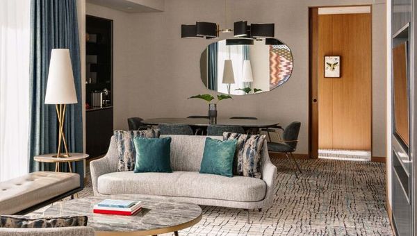 The spacious 167sqm family suite. The spacious 167sqm family suite.