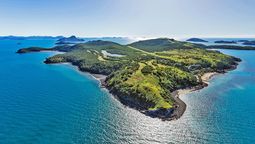 Lindeman Island, located within Queensland’s Whitsunday archipelago, once operated as a Club Med resort.