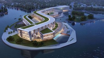 China will also be the first country in AAPC to house all of Marriott's luxury brands. Pictured: JW Marriott Shanghai Fengxian
