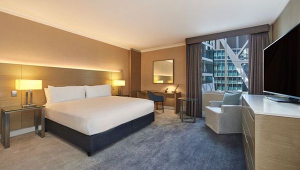 The revamped also added more rooms and suites to the hotel, now offering 316 keys. Pictured: King Executive Suite