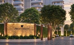 An artist’s rendering of the planned 288-room JW Marriott Bangkok Sathorn, one of five Bangkok hotels covered by the agreement.