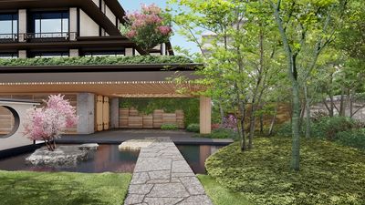 Songtei Kyoto, Shangri-La Signatures will overlook Nijo Castle’s Kita Ote-mon, or Great North Gate, when it opens from late 2026. Photo Credit: Shangri-La Group.