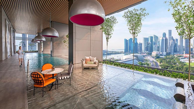 Flow18 at JW Marriott Singapore South Beach.