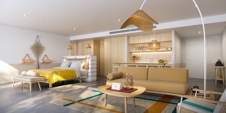 The presidential suite, The Standard, Hua Hin.
