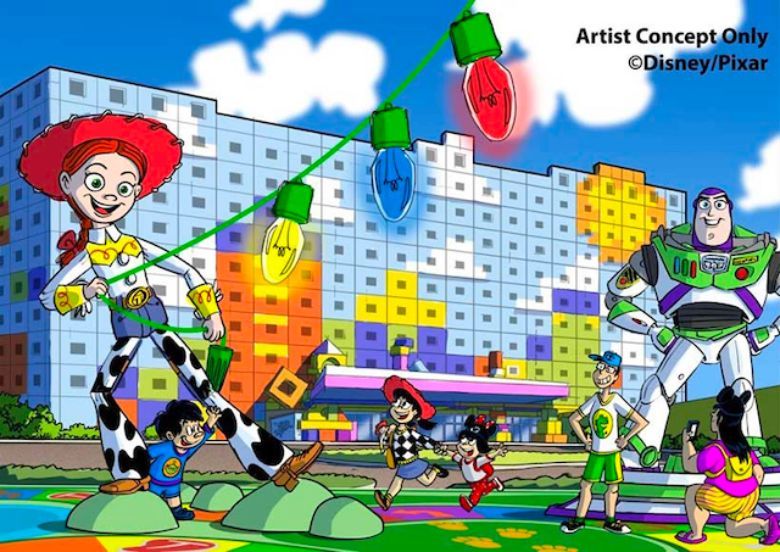 The 40,000sqm hotel will offer 595 guest rooms, with easy access to both Tokyo DisneySea and Tokyo Disneyland.