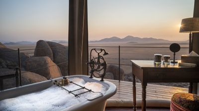 The Zannier Hotels Sonop - Namibia is one in over 700 luxury hotels that World of Hyatt members can now access for earning and redeeming rewards points.