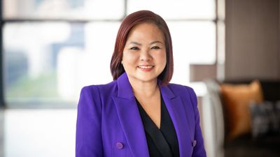 Angeline Tan, senior VP of hospitality at SingHaiyi Group, embodies leadership through passion, people-first development, and a commitment to expanding Momentus Hotels internationally with vision and purpose.