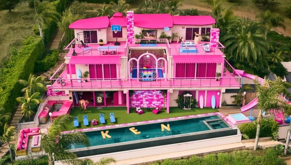 Airbnb's iconic Barbie's Malibu DreamHouse reopened briefly for reservations in celebration of the film release.