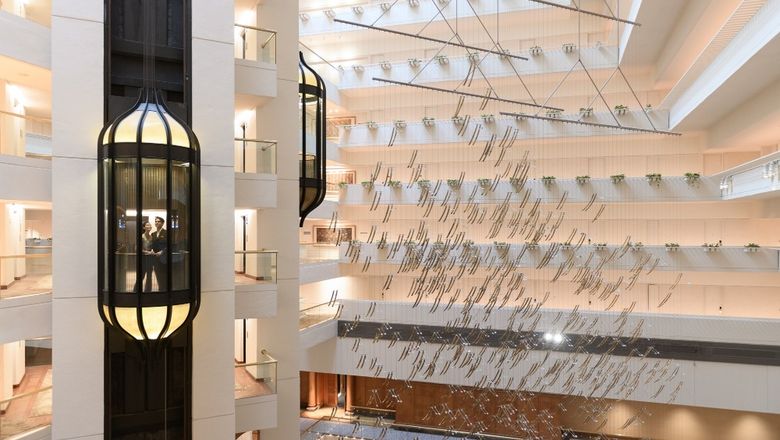The Skylit Atrium at Conrad Singapore Orchard