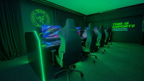 The Razer suites at The Fairmont Singapore. The Razer suites at The Fairmont Singapore.