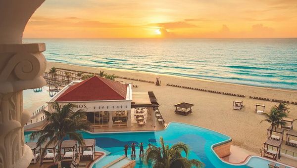 The Hyatt Zilara Cancun is an adults-only, all-inclusive resort that offers unlimited dining, bottomless drinks and water sports activities like scuba lessons. The Hyatt Zilara Cancun is an adults-only, all-inclusive resort that offers unlimited dining, bottomless drinks and water sports activities like scuba lessons.