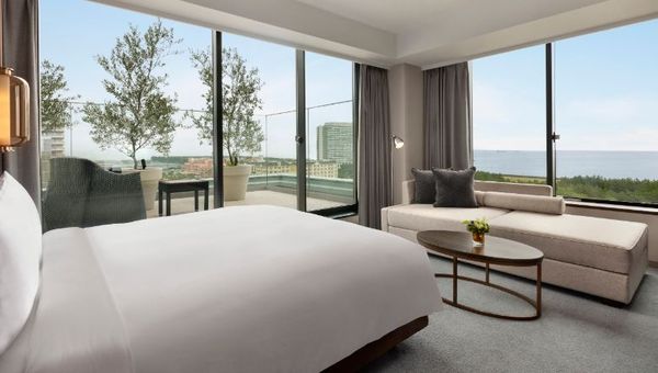 Hyatt Regency Tokyo Bay's Terrace King Guestroom. Hyatt Regency Tokyo Bay's Terrace King Guestroom.