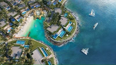 Gran Meliá Nha Trang is situated on expansive grounds, offering ample space for its various amenities, including 272 rooms, multiple dining outlets, wellness facilities, and the main pool overlooking the bay.