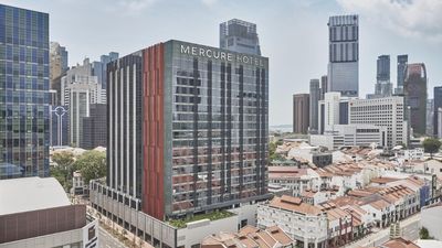 The largest Mercure in the world has opened in Singapore.