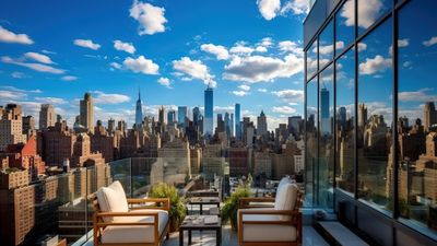 The number of short-term rentals in New York went from approximately 13,500 listings in August to under 3,000 in December, according to data from AirDNA.