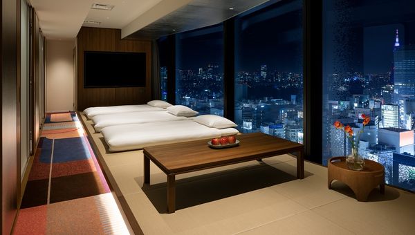 Hotel Groove Shinjuku’s 61sqm Japanese suite.