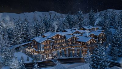 The resort’s 50 guest rooms and suites are primed to open for the 2028 winter ski season.