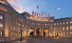 Two restaurants anchor the hotel, including one helmed by famed French chef Daniel Boulud and another from acclaimed British chef Clare Smyth.