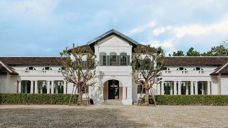 The  restored House of Tin Baron was abandoned for decades before being meticulously restored.