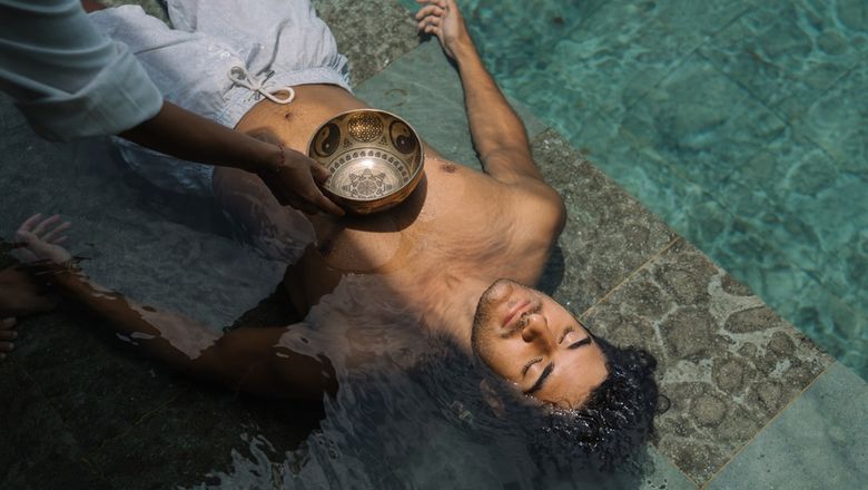 Guided holotropic breathwork sessions at Umana Bali, LXR Hotels & Resorts.