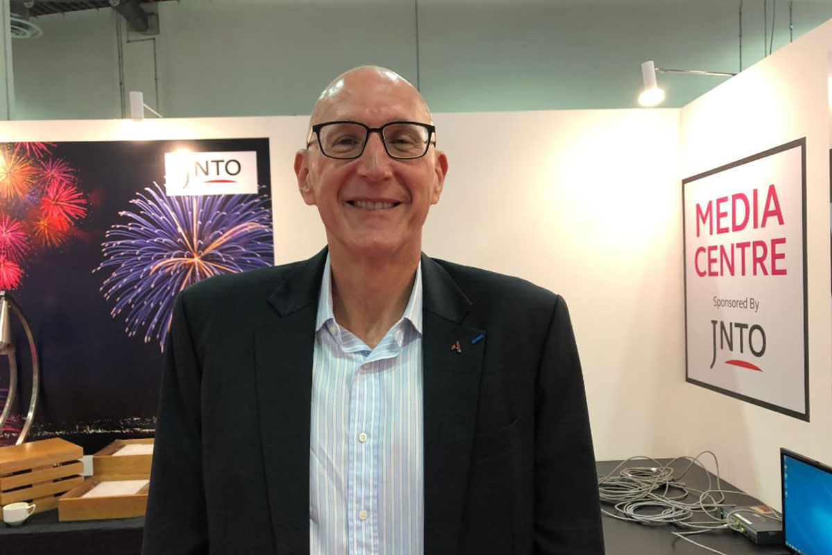 Michael Issenberg, AscottHotels Asia Pacific’s chairman and CEO, at ILTM Asia Pacific in Singapore.