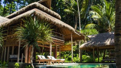 New pool villa with private pool at Nikoi Private Island.
