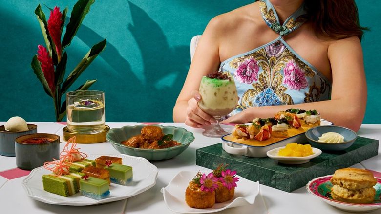 The Peranakan Afternoon Tea is crafted by Candlenut chef-owner Malcolm Lee.