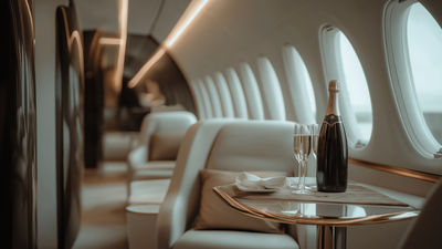 ‘Empty leg’ flights, are private jet routes that would otherwise fly empty.