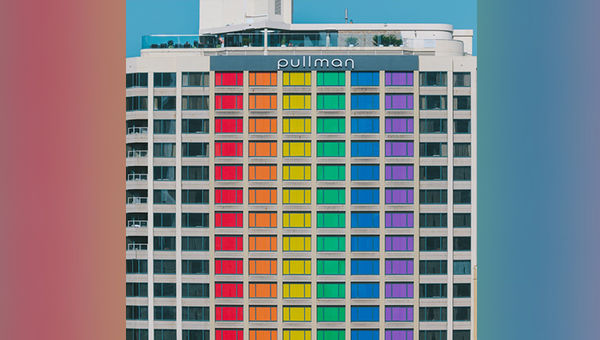 Pullman Sydney Hyde Park makes a big statement for WorldPride.