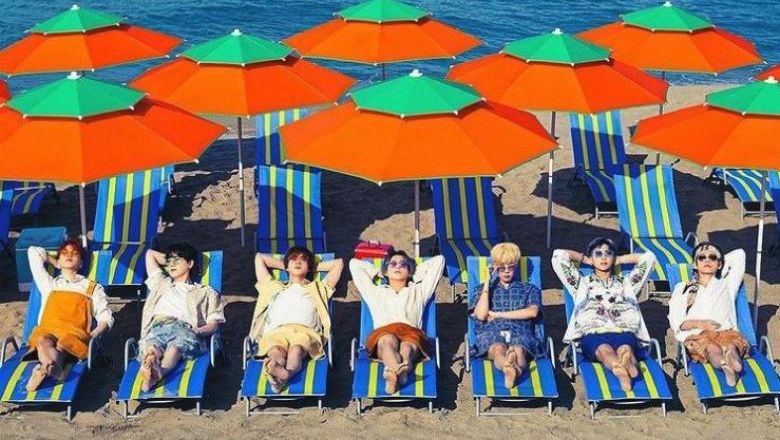 The famous photoshoot location for the seven-member group's May 2021 single Butter, at Maengbang Beach.