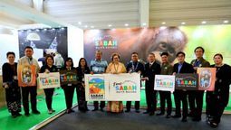 Sabah Minister for Tourism, Christina Liew, heads the Sabah delegation at ITB Berlin, where she was joined by assistant minister and STB chairman Joniston Bangkuai, the ministry's permanent secretary Mohd Yusrie Abdullah, STB chief executive Noredah Othman as well as ministry and STB officials.