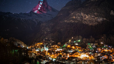 Gerry Hofstetter's light art projected onto Switzerland's Matterhorn mountain is one of the pandemic's most unique destination marketing campaigns.