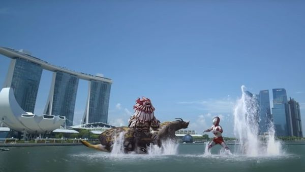 The Ultraman video series aims to drive anticipation for travel into Singapore.